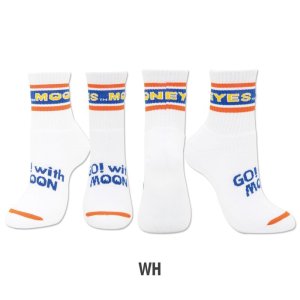 Photo3: Ladies MOON Line Short Socks