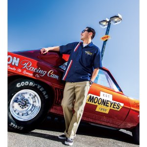 Photo4: MOON Racing Stripe Shirt