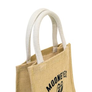 Photo4: MOON CALIF. Jute Tote Bag Small