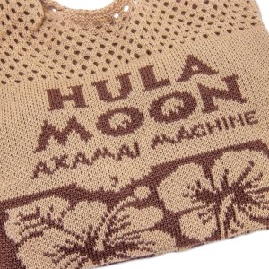Photo5: Hula MOON Knit Tote Bag