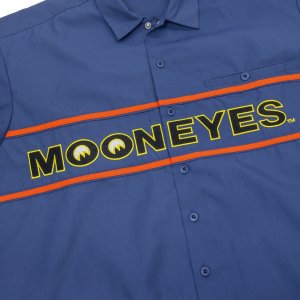 Photo10: MOON Line Panel Work Shirt