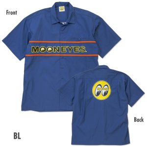 Photo7: MOON Line Panel Work Shirt