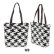 Photo4: MOON Woven Checker Bag (4)