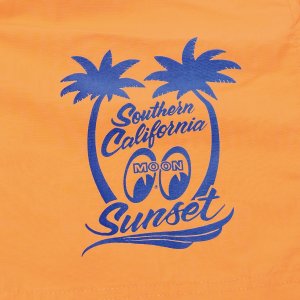 Photo6: MOON Palm Tree Nylon Short Pants