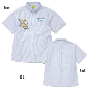 Photo3: Kids MOON Cafe Signature Emblem Button-down Shirt