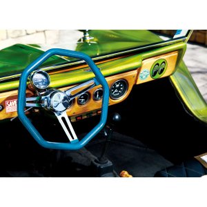 Photo1: California Metal Flake Octagon Steering Wheel