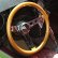 Photo2: MOONEYES ORIGINAL California Metal Flake Steering Wheels 3-Holes 34cm(13.5") (2)