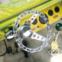 Chromed Plated  Chain link 3 Spoke 25cm