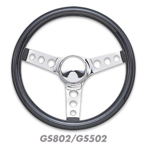 Photo2: Grant Classic Cruisin' Black Vinyl steering Wheels 31cm / 34cm
