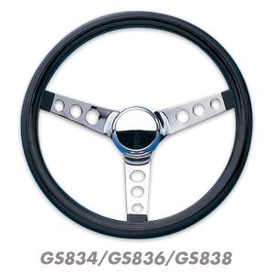 Photo1: Grant Classic Black Foam Steering Wheel 30/32/34cm