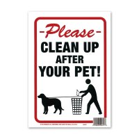 CLEAN UP AFTER YOUR PET