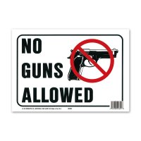 NO GUNS ALLOWED