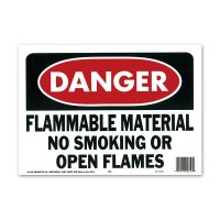 DANGER FLAMMABLE MATERIAL