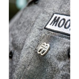 Photo1: MOON Equipped Eyeshape Hat Pin