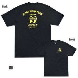 Photo3: in4mation x MOON Aloha Crew T-shirt