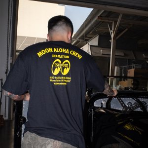 Photo4: in4mation x MOON Aloha Crew T-shirt