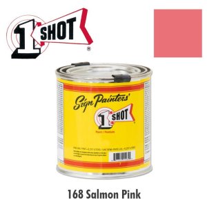 Photo1: Salmon Pink 168  - 1 Shot Paint Lettering Enamels 237ml