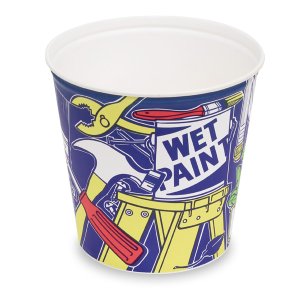 Photo1: Paper Bucket 5Qt