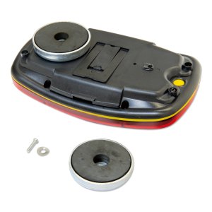 Photo5: LED Red Magnetic Emergency Light