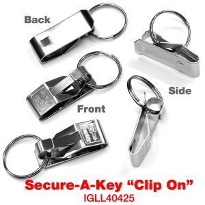 Photo1: Lucky Line Secure - A - Key Clip On