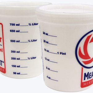 Photo2: 1 QUART Measure Bucket w/Cup