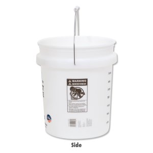 Photo3: Project Source Bucket 5 Gallons / White with Measure