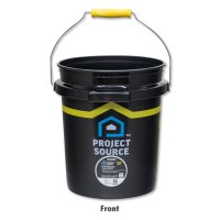 Project Source Bucket 5 Gallons / Black