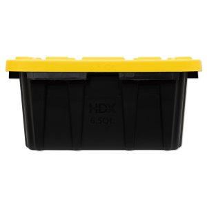 Photo4: Tool Box Black Bin with Yellow Lid