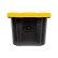 Photo5: Tool Box Black Bin with Yellow Lid 0.7L (0.75 QT) (5)