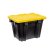Photo1: Tool Box Black Bin with Yellow Lid 2.3L (2.5 QT) (1)