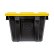 Photo4: Tool Box Black Bin with Yellow Lid 2.3L (2.5 QT) (4)