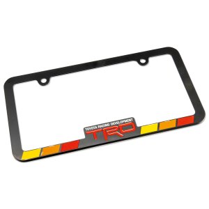 Photo4: TOYOTA RACING DEVELOPMENT Retro License Plate Frame (US Size)