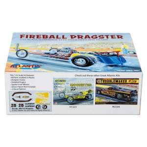 Photo3: Fireball Dragster Plastic Model Kit