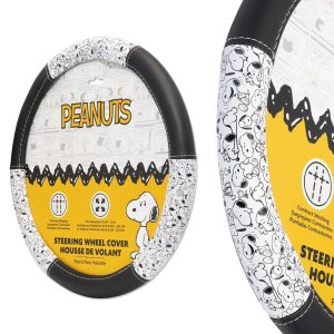 Photo1: SNOOPY Peanuts Express Steering Wheel Cover