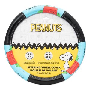 Photo2: SNOOPY Peanuts Doghouse Steering Wheel Cover