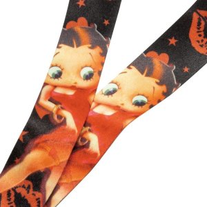Photo4: Betty Boop Lanyard Keyring