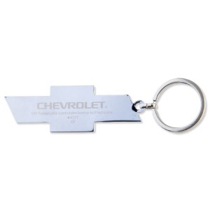 Photo3: Chevy Black Logo Key Chain