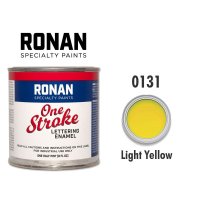 Light Yellow 0131 - Ronan One Stroke Paints 237ml(1/2 Pint/8 fl oz)