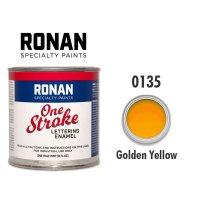 Golden Yellow 0135 - Ronan One Stroke Paints 237ml(1/2 Pint/8 fl oz)