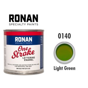 Photo1: Light Green 0140 - Ronan One Stroke Paints 237ml(1/2 Pint/8 fl oz)