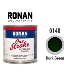 Photo1: Dark Green 0148 - Ronan One Stroke Paints 237ml(1/2 Pint/8 fl oz)