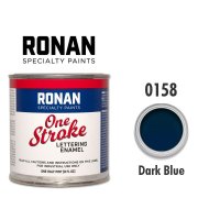 Dark Blue 0158 - Ronan Paints 237ml(1/2 Pint/8 fl oz)