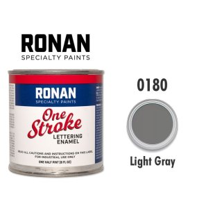 Photo1: Light Gray 0180 - Ronan One Stroke Paints 237ml(1/2 Pint/8 fl oz)