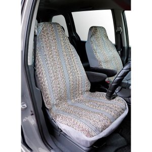 Photo1: Saddleman Bucket Seat Cover Gray
