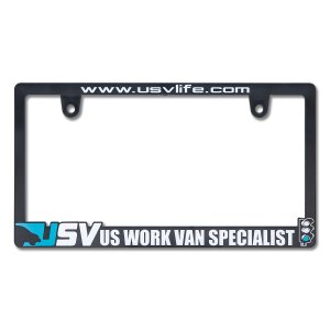 Photo2: USV Logo License Plate Frame