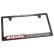 Photo4: Raised WARNING Security THEFT PREVENTION License Plate Frame (4)
