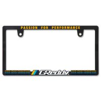 Raised TRUST GReddy Logo License Plate Frame JPN size