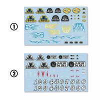 1/64 Diecast Car Decals Deuce Factory Assort