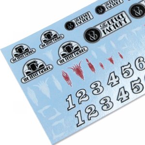 Photo4: 1/64 Diecast Car Decals Deuce Factory Assort