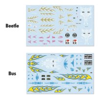 1/64 Diecast Car Decals M&K CUSTOM SIGNS Assort